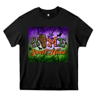 Black Home sweet home Heavy Core Tee - NancyCooperArtShop