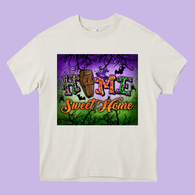 Home Sweet Home Heavy Core Tee Designed By Nancycooperartshop