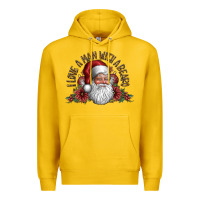Lemon i love a man with a bearo Premium Hoodie - CowhideDigitalArt