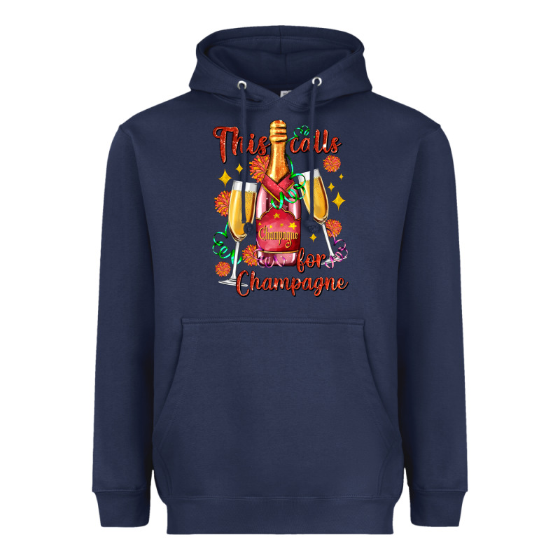 This Calls For Champagne Heavyweight Hoodie by AdoDesignShop | Teevron