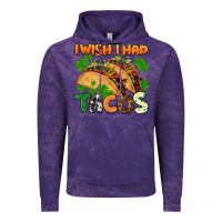 Cloud Purple I wish i had tacos St. Patrick's day Vintage Hoodie - FaDigitalArtStudio