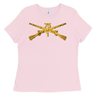 Bubblegum Pink 1st bn 75th infantry regiment ranger branch wo txt Ladies Tee - maiPhamDesign