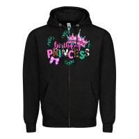 Black birthday princess Zipper Hoodie - AdoDesignShop