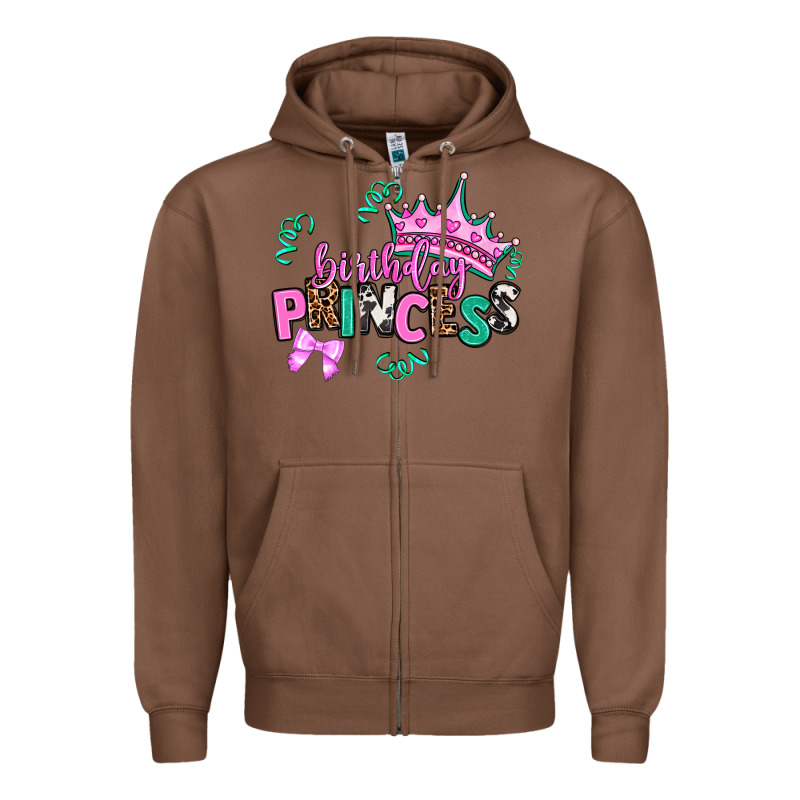 Birthday Princess Zipper Hoodie by AdoDesignShop | Teevron