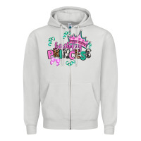 Dove Grey birthday princess Zipper Hoodie - AdoDesignShop