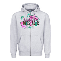 Heather Grey birthday princess Zipper Hoodie - AdoDesignShop