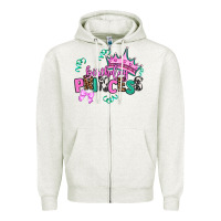 Oatmeal Heather birthday princess Zipper Hoodie - AdoDesignShop