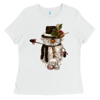 Snowman Gnome Ladies Tee | Teevron