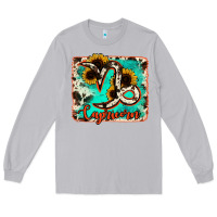 Moon Dust capricorn turquoise cowhide Long Sleeve Tee - RanaPortraitStore