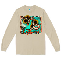 Mushroom capricorn turquoise cowhide Long Sleeve Tee - RanaPortraitStore