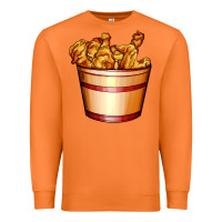 Carrot nugget and nuggets basket Premium Sweatshirt - AdoDesignShop