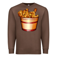 Chestnut nugget and nuggets basket Premium Sweatshirt - AdoDesignShop