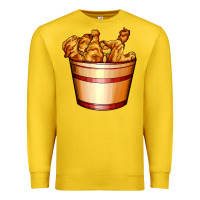 Lemon nugget and nuggets basket Premium Sweatshirt - AdoDesignShop