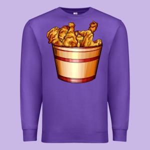Nugget And Nuggets Basket Premium Sweatshirt Designed By Adodesignshop