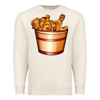 Sandshell nugget and nuggets basket Premium Sweatshirt - AdoDesignShop