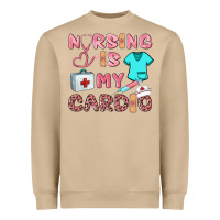 Mushroom nursing is my cardio Heavyweight Sweatshirt - BarkalooDesign