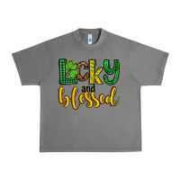 Tornado St. Patrick's Lucky and blessed Urban Heavy Tee - OliviaCreatesArt