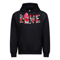 Black gnome love Urban Hoodie - JahusDesignShop