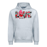 Heather Grey gnome love Urban Hoodie - JahusDesignShop
