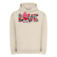 Pigment French Oak gnome love Urban Hoodie - JahusDesignShop