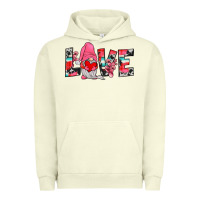 Pigment Pistachio gnome love Urban Hoodie - JahusDesignShop