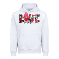 White gnome love Urban Hoodie - JahusDesignShop