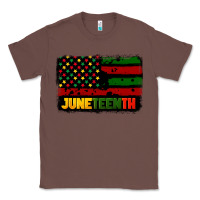 Chestnut juneteenth american flag Classic Tee - CowGirlArtShop
