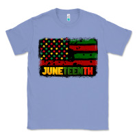 Colony Blue juneteenth american flag Classic Tee - CowGirlArtShop