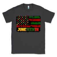 Smoke juneteenth american flag Classic Tee - CowGirlArtShop