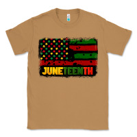 Toasted Coconut juneteenth american flag Classic Tee - CowGirlArtShop