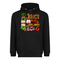 Black boozy and schmoozy Heavyweight Hoodie - AdoDesignShop