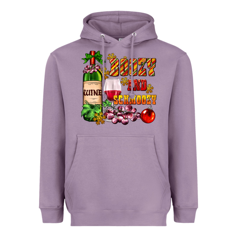 Boozy And Schmoozy Heavyweight Hoodie by AdoDesignShop | Teevron