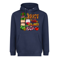 Navy boozy and schmoozy Heavyweight Hoodie - AdoDesignShop