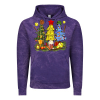 Cloud Purple christmas with softball trees bbs Vintage Hoodie - BundleAndBundleShop