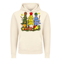 Vintage Artic christmas with softball trees bbs Vintage Hoodie - BundleAndBundleShop