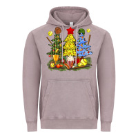 Vintage Zinc christmas with softball trees bbs Vintage Hoodie - BundleAndBundleShop