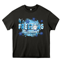 Asphalt it's freezing season Heavy Core Tee - texasbilliewilder