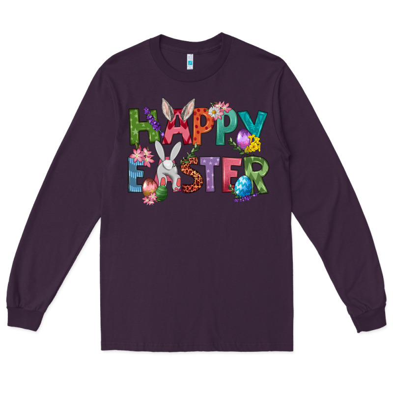 Western Happy Easter Long Sleeve Tee by BundleAndBundleShop | Teevron