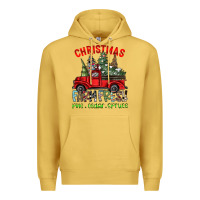 Antique Gold christmas farm fresh Premium Hoodie - CowhideDigitalArt