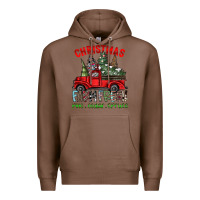 Chestnut christmas farm fresh Premium Hoodie - CowhideDigitalArt