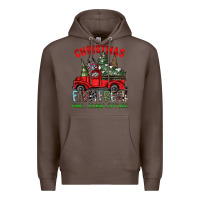 Coffee christmas farm fresh Premium Hoodie - CowhideDigitalArt