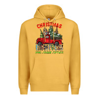 Mustard christmas farm fresh Premium Hoodie - CowhideDigitalArt