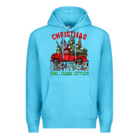 Ocean Blue christmas farm fresh Premium Hoodie - CowhideDigitalArt