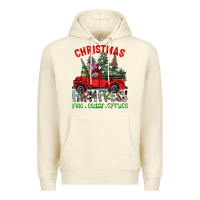 Sandshell christmas farm fresh Premium Hoodie - CowhideDigitalArt