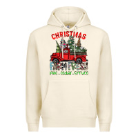 Tofu christmas farm fresh Premium Hoodie - CowhideDigitalArt