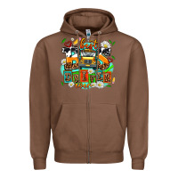Chestnut best bus driver ever Zipper Hoodie - AdoDesignShop