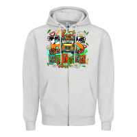 Dove Grey best bus driver ever Zipper Hoodie - AdoDesignShop