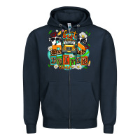 Navy best bus driver ever Zipper Hoodie - AdoDesignShop
