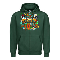 Sports Green best bus driver ever Zipper Hoodie - AdoDesignShop