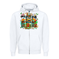 White best bus driver ever Zipper Hoodie - AdoDesignShop